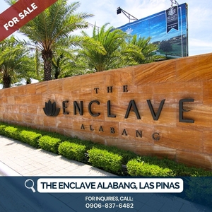 Premier Lot for Sale at The Enclave Alabang