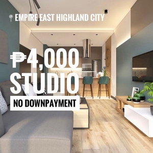 PROMO‼️ 4K Mo. STUDIO NO DP Preselling Rent to Own Pasig Condo Ortigas QC Empire East Highland City nr Manila Lrt Antipolo Rizal on Carousell