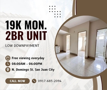 QUALITY 2BR - LIPAT AGAD 19K MONTHLY RENT TO OWN CONDO IN SAN JUAN on Carousell