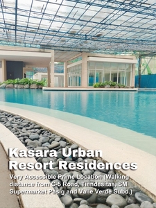 RENT TO OWN 3BEDROOMS IN KASARA URBAN RESORT RESIDENCES NEAR TIENDESITAS SM MEGAMALL AND VALLE VERDE SUBD. on Carousell