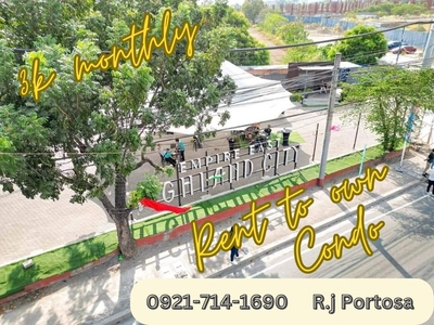 Rent to own Condo 3k monthly no DP on Carousell