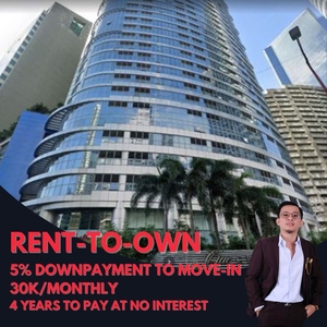 RENT TO OWN CONDO NEAR SALCEDO & GREENBELT MAKATI WITH FULLY FURNISHED FOR AS LOW AS 30K MONTHLY on Carousell