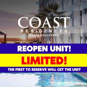 REOPEN UNIT! SMDC Coast Residences Ready for Occupancy 1 Bedroom Condo for Sale in Roxas Boulevard Manila Bay Pasay City on Carousell