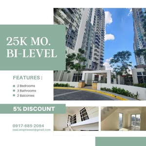 RESERVE NOW 2BR BI-LEVEL 25K MONTHLY LIPAT AGAD RENT TO OWN CONDO IN PASIG on Carousell