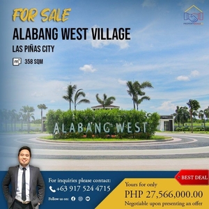 Residential Lot for Sale in Alabang West Village at Las Piñas City on Carousell