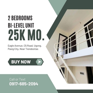 RFO UNIT! BIG 2BR LIPAT AGAD 25K MON. BI-LEVEL RENT TO OWN CONDO IN PASIG on Carousell