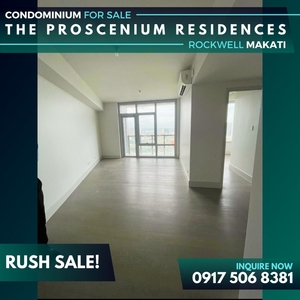 RUSH SALE Brand New 2 Bedroom Condominium Unit FOR SALE in The Proscenium Residences Rockwell Makati on Carousell