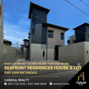 Seafront Residences House and Lot 200 SQM 3 Bedroom in San Juan Batangas For Sale on Carousell