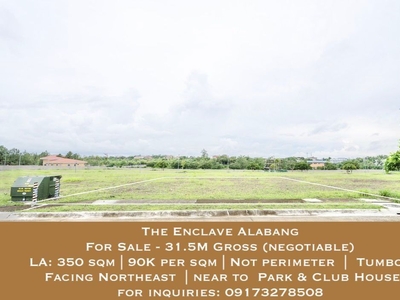 **strictly for buyer only** The Enclave Alabang 350sqm lot for sale on Carousell
