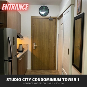 Studio Condo For Rent at Studio City Alabang