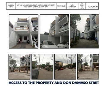 Townhouse For Sale in Address: LOT 4-A