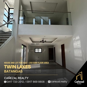 Twin Lakes Domaine Le Jardin House and Lot at 250 SQM For Sale on Carousell