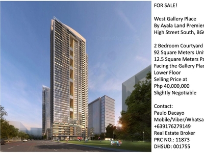 West Gallery Place 2 Bedroom Unit For Sale on Carousell