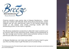 BREEZE condo 5% SPOT DOWN only to MOVE in Promo Terms
