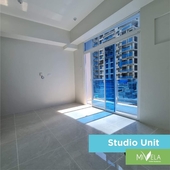 Sacrifice sale! FOR ASSUME - Studio Unit in BE Residences Lahug with PARKING