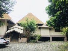 Farm House for sale with modern bahay kubo mansion
