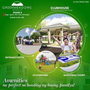 Townhouse Unit with 3 Bedrooms for Sale at Green Meadows Residences in Batangas