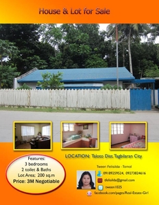 3 bedroom House & Lot for Sale For Sale Philippines