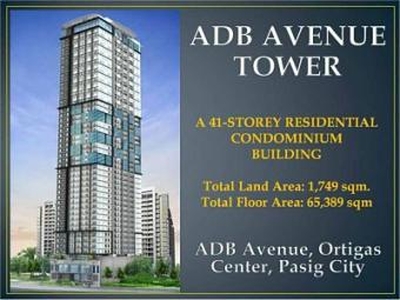ADB AVENUE TOWER - ORTIGAS PASIG For Sale Philippines