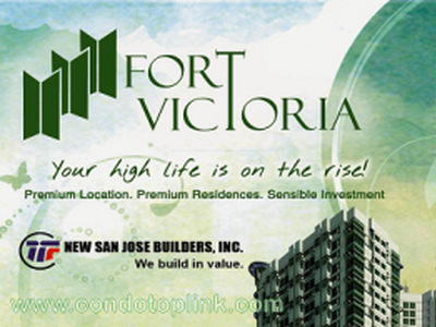 The Fort Victoria Condo Toplink For Sale Philippines
