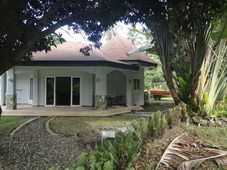 Beautiful near beach house for rent, in Dauin, Negros Oriental, located in a 2 hectares beachfront estate