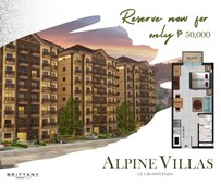 Pre-selling Alpine Villas Condominiums at Crosswinds Tagaytay