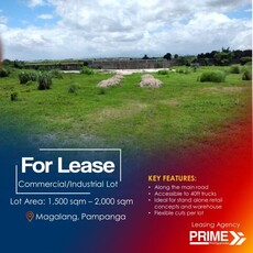 Lot For Rent In Magalang, Pampanga