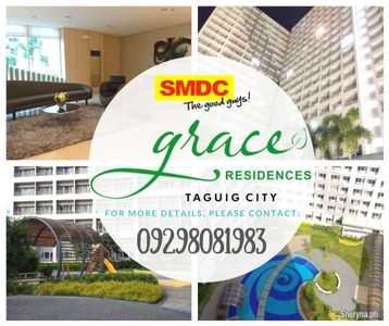 Rent to Own Condo in SMDC Grace Residences in Taguig