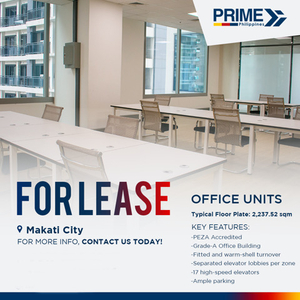 Office For Rent In Poblacion, Makati