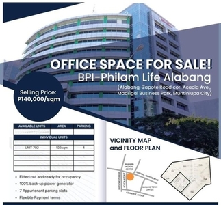 Office For Sale In Ayala Alabang, Muntinlupa