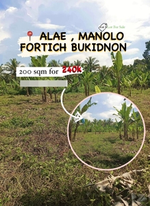 Agricultural Lot For Sale in Talisayan Misamis Oriental