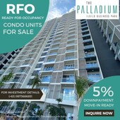 2 Bedroom with Balcony Rent to own Condo