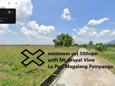 Lot For Sale In San Agustin, Magalang
