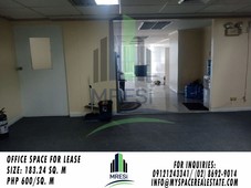 OFFICE SPACE FOR RENT IN ALABANG
