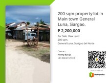 200 sqm Vacant Lot For Sale in General Luna, Siargao Island