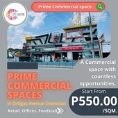 Commercial Space in Ortigas Avenue Extension - Prime