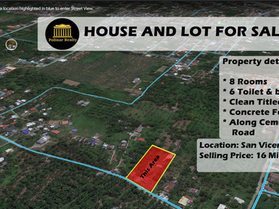 Lot For Sale In San Vicente, Panabo