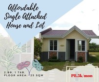Affordable Single Attached House and Lot