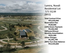 Lumira, Nuvali Residential Lot For Sale | 571 sq.m, Calamba City, Laguna