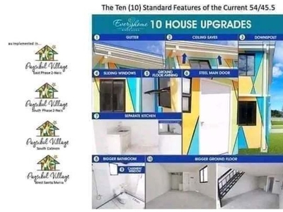 For Sale: Duplex Townhouse w/ extra Lot in Teresa Rizal, as low as 10k monthly!