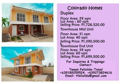 Colorado Homes Duplex & Townhous For Sale Philippines
