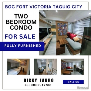 BGC 2 bedroom for sale in Fort Victoria in Taguig City
