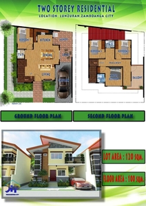 For Sale: Two Storey Residential House and Lot in Lunzuran, Zamboanga City