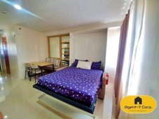 Fully Furnished Studio Unit with free use of amenities