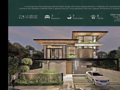 Brand New Luxury Seven Bedroom 7BR House and Lot For Sale in The Enclave Alabang