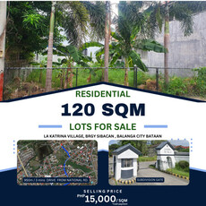 Lot For Sale In Sibacan, Balanga
