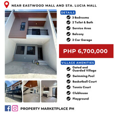 Townhouse For Sale In San Isidro, Cainta