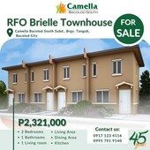 RFO Brielle Townhouse for Sale in Bacolod City