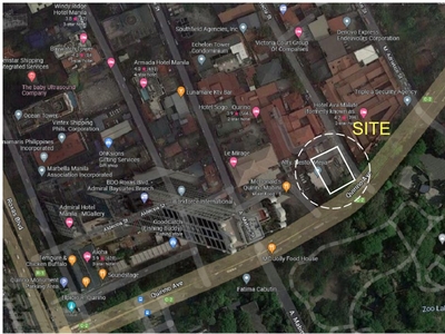 1,517 sq. meters Commercial Lot Property for Sale at Malate, Manila
