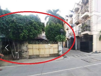 2 adjacent lots with old house structure in San Antonio Village, Makati